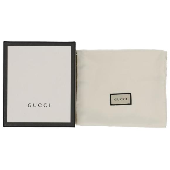Gucci Interlocking G W Hook Leather Bi-Fold Wallet Red - Picture 7 of 7